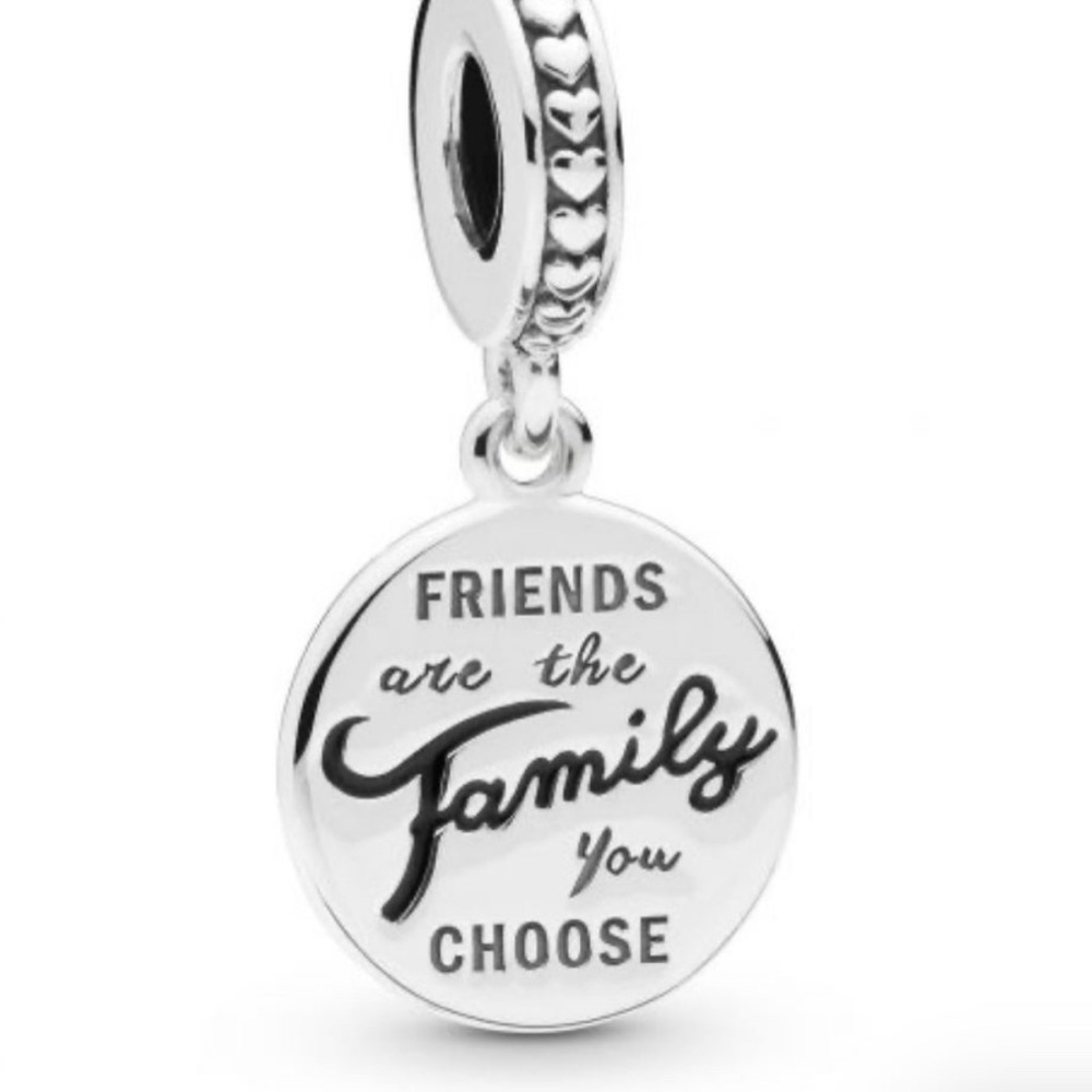 Pandora Friends Are Family Dangle Charm